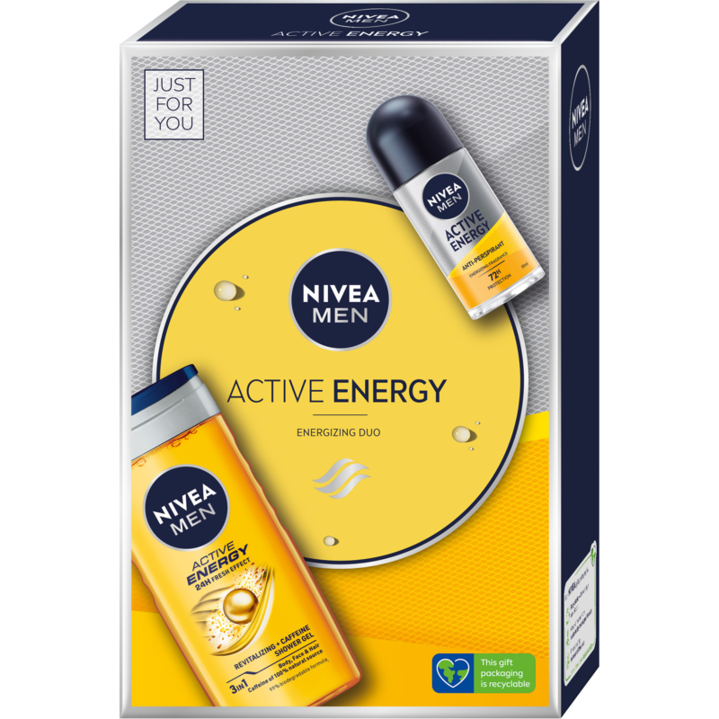 NIVEA MEN Zestaw kosmetyków Active Energy