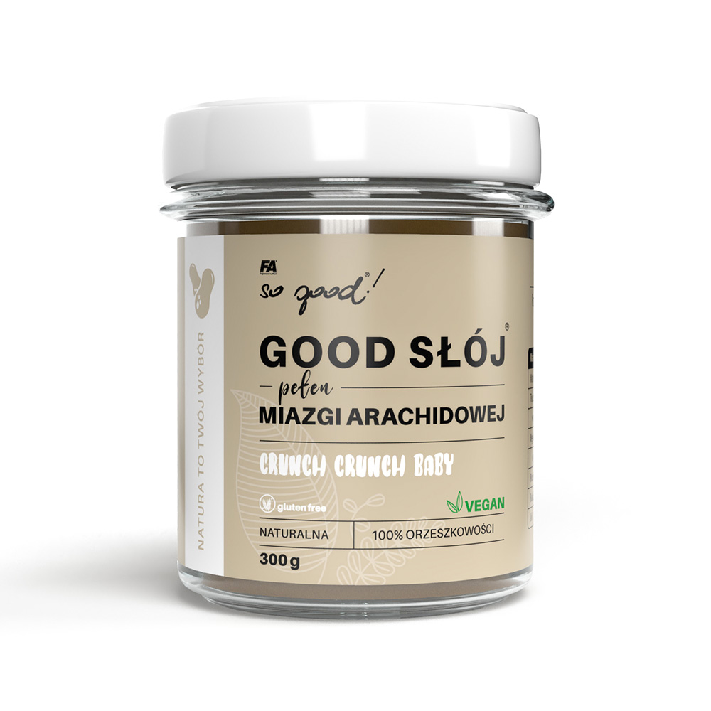 SOGOOD! Good Słój Pełen miazgi arachidowej crunchy