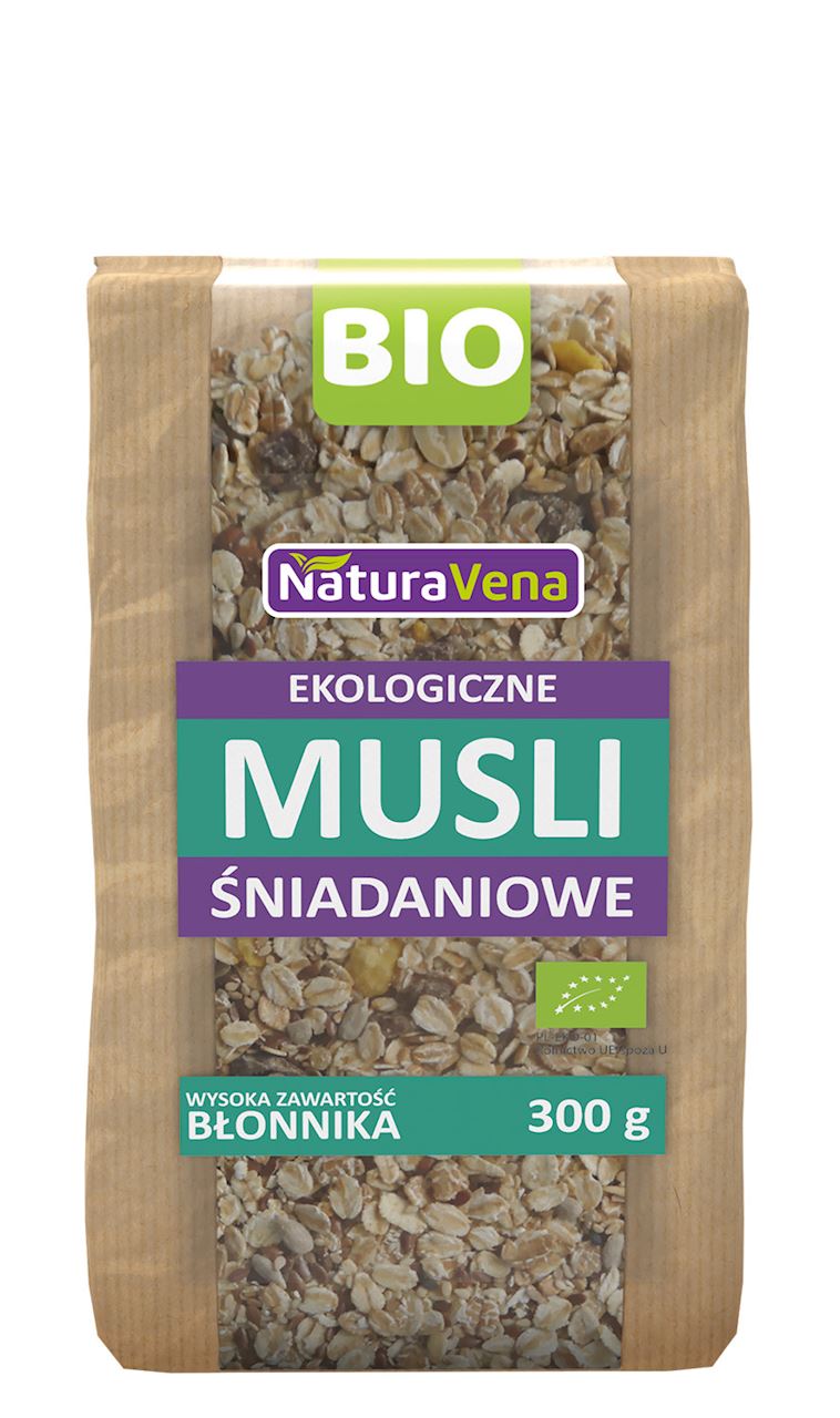 NATURAVENA Musli śniadaniowe BIO