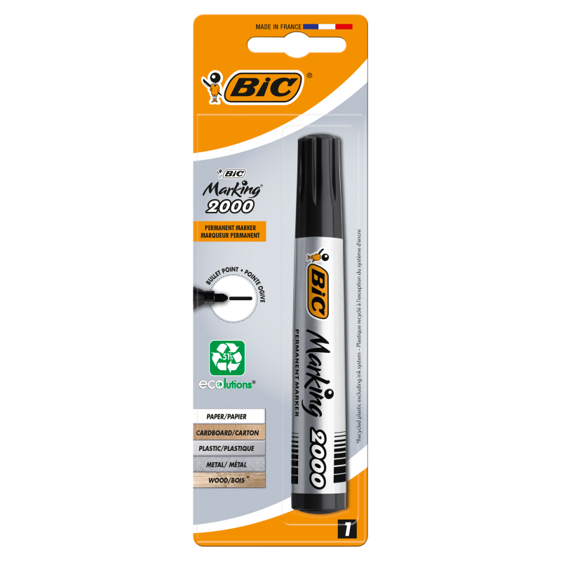 BIC Marking 2000 Ecolutions Marker czarny