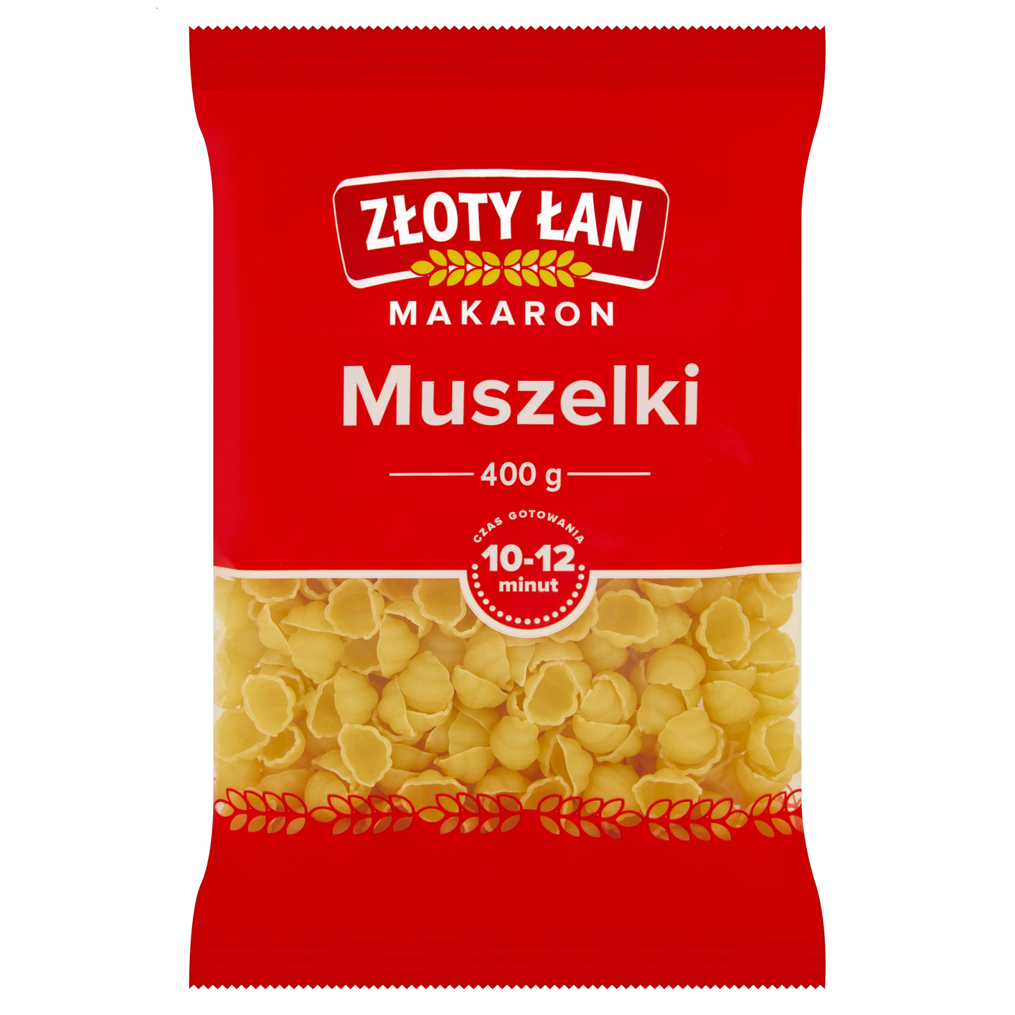 ZŁOTY ŁAN Makaron muszelki