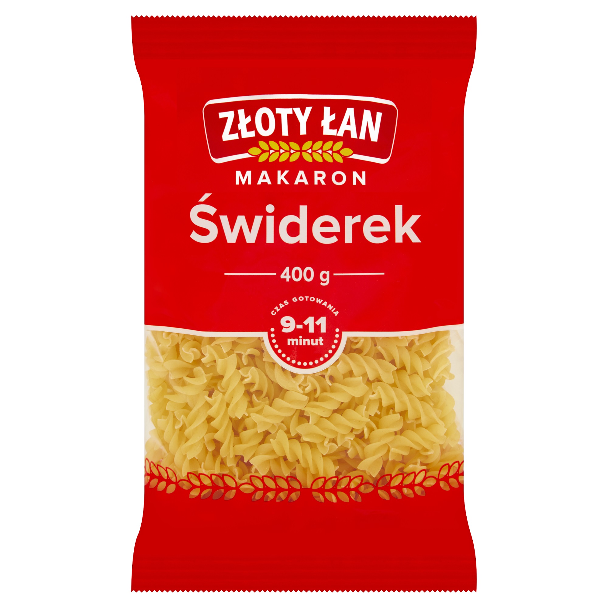 ZŁOTY ŁAN Makaron świderek