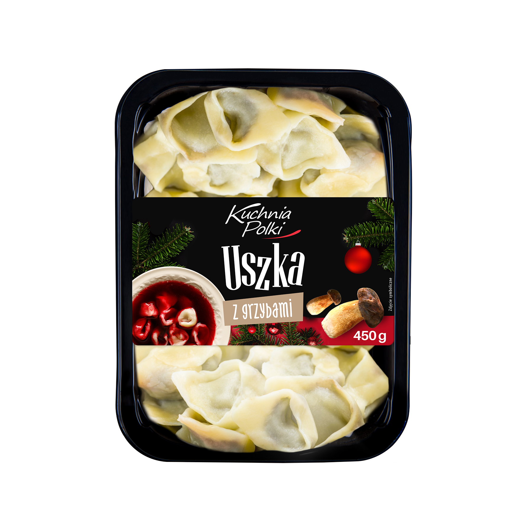 KUCHNIA POLKI Uszka z grzybami