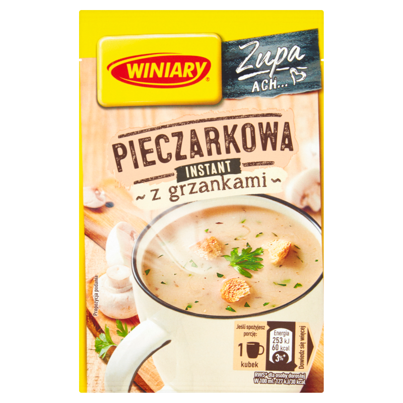 WINIARY Zupa pieczarkowa z grzankami (instant) frisco.pl