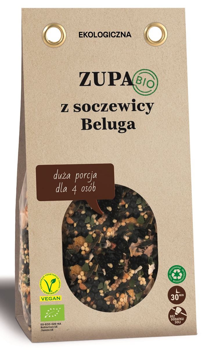ZAKWASOWNIA Zupa z soczewicy Beluga BIO
