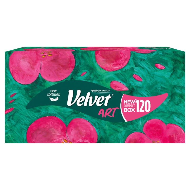 VELVET Pastels Chusteczki uniwersalne 120 szt.