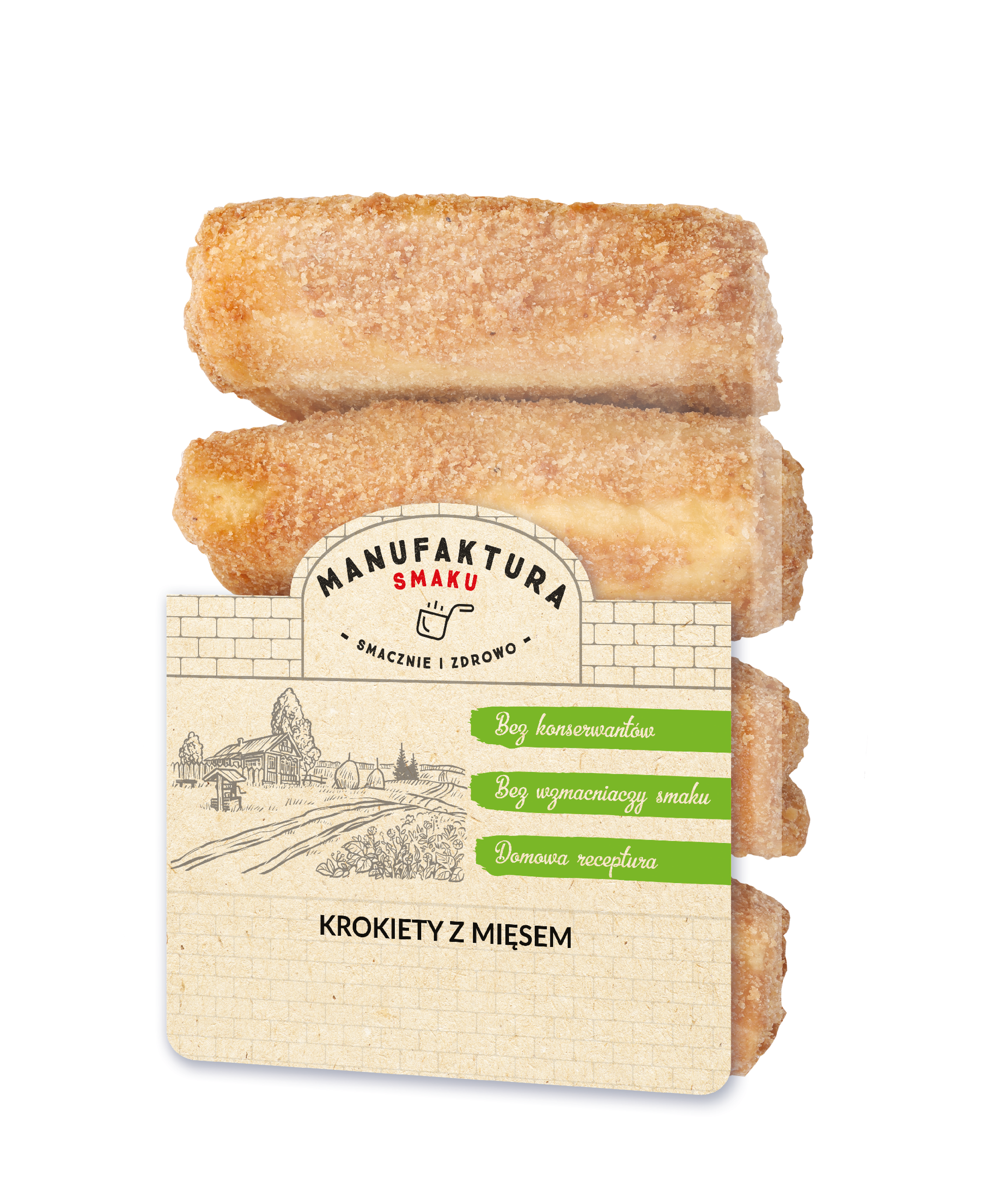 MANUFAKTURA SMAKU Krokiety z mięsem