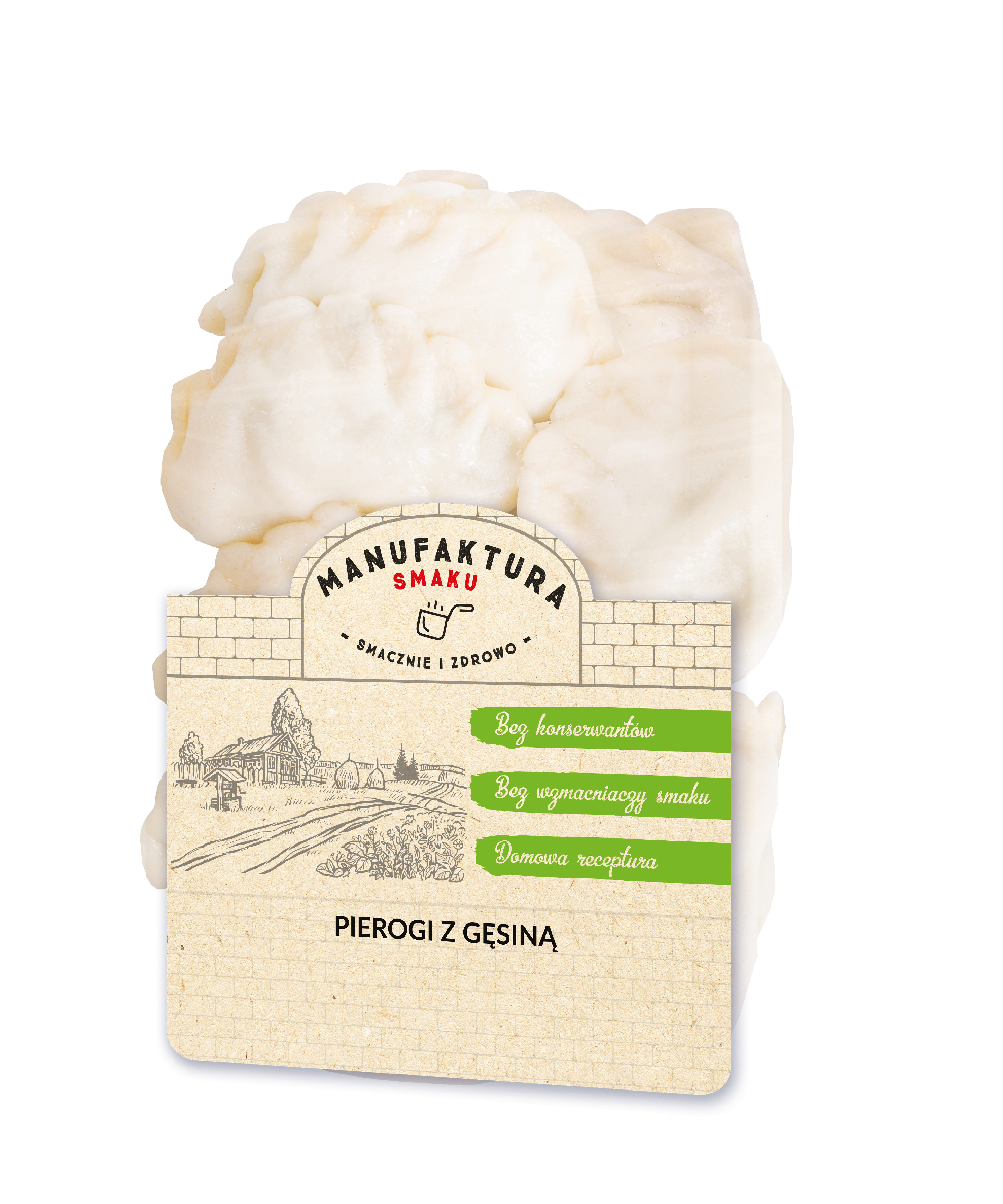 MANUFAKTURA SMAKU Pierogi z gesiną