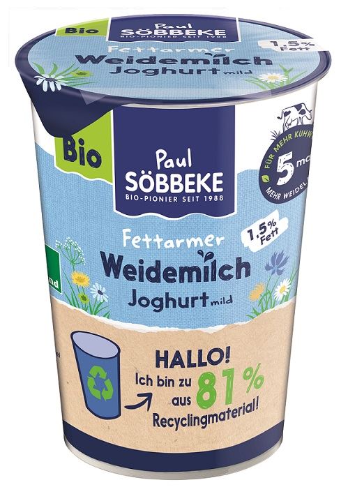 SOBBEKE Jogurt naturalny 1,5% BIO