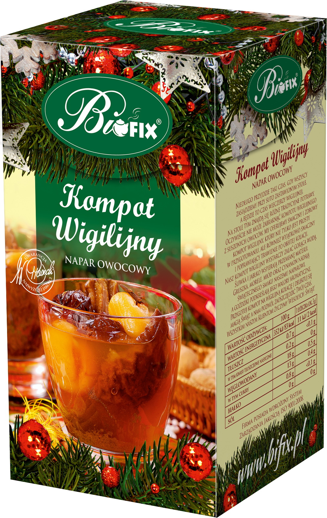 BIFIX Kompot wigilijny Napar owocowy