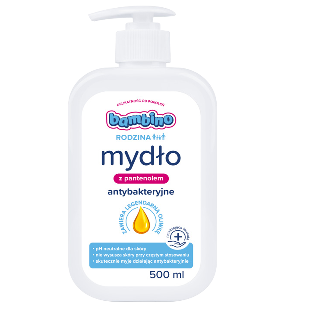 BAMBINO RODZINA Antybakteryjne mydło do mycia rąk frisco.pl