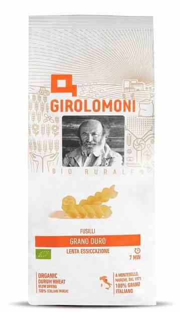 GIROLOMONI Makaron fusilli z pszenicy durum BIO