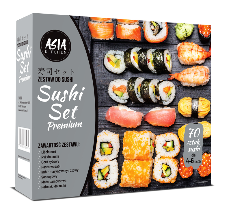 ASIA KITCHEN Zestaw do sushi (dla 4-6 osób)