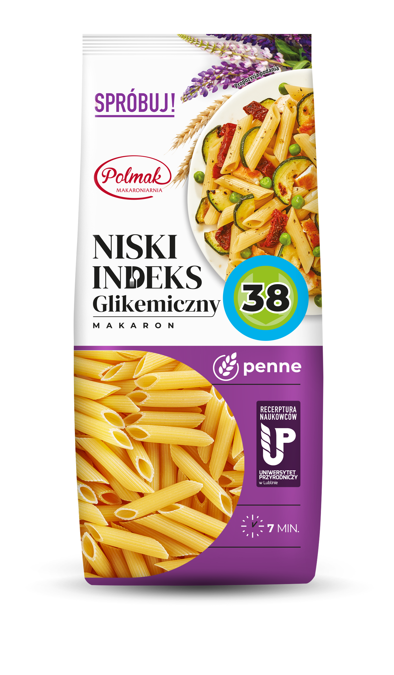 POLMAK Makaron penne (o niskim indeksie glikemicznym) frisco.pl