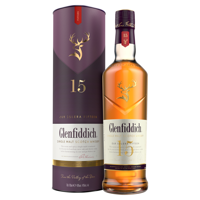 GLENFIDDICH 15 y.o. Single Malt Szkocka whisky