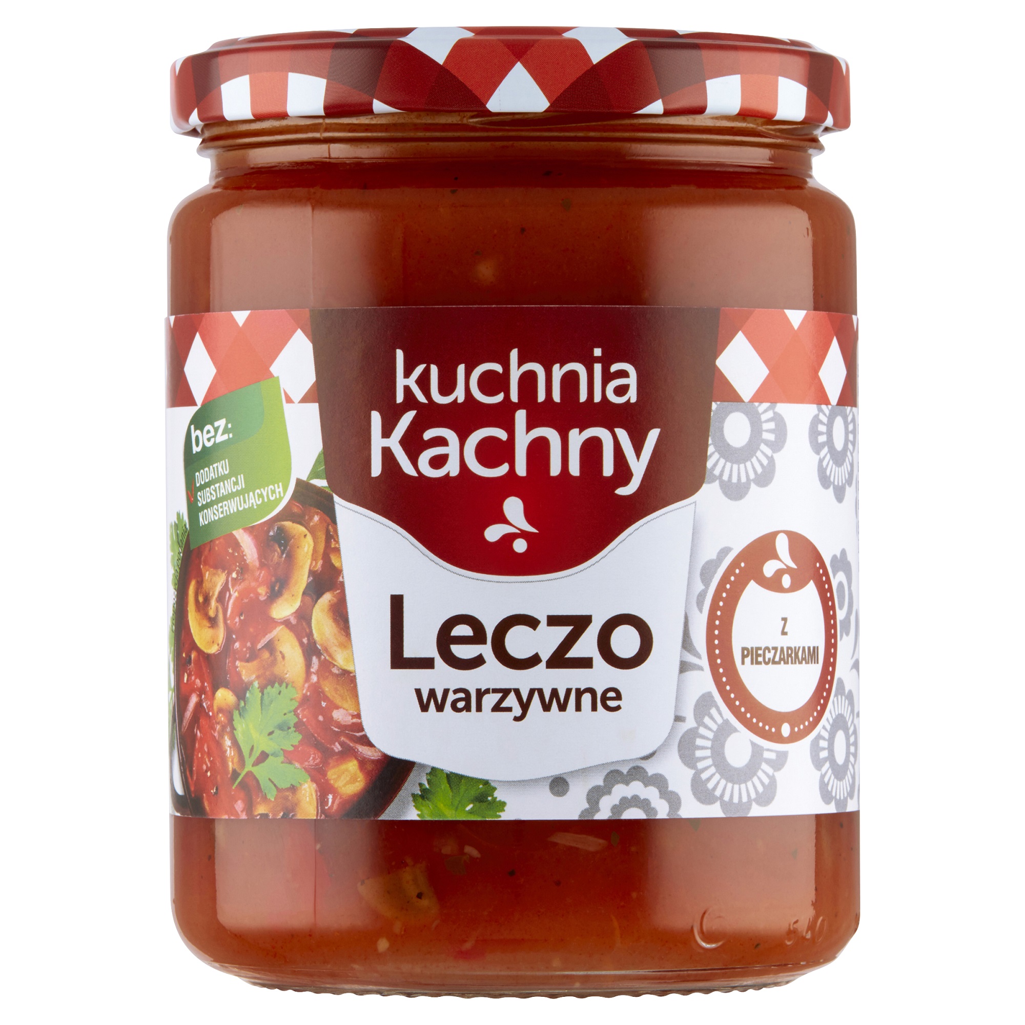 KUCHNIA KACHNY Leczo z pieczarkami