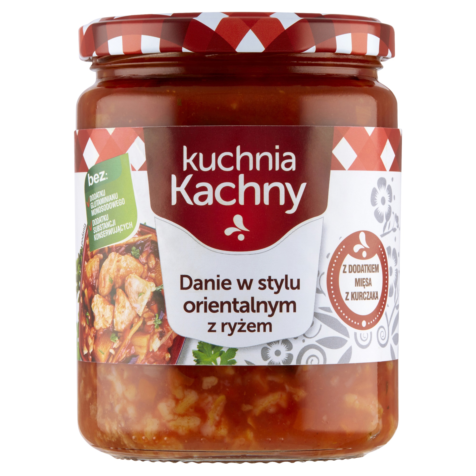 KUCHNIA KACHNY Danie w stylu orientalnym z ryżem