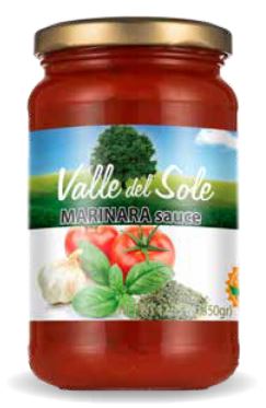 VALLE DEL SOLE Sos pomidorowy Marinara