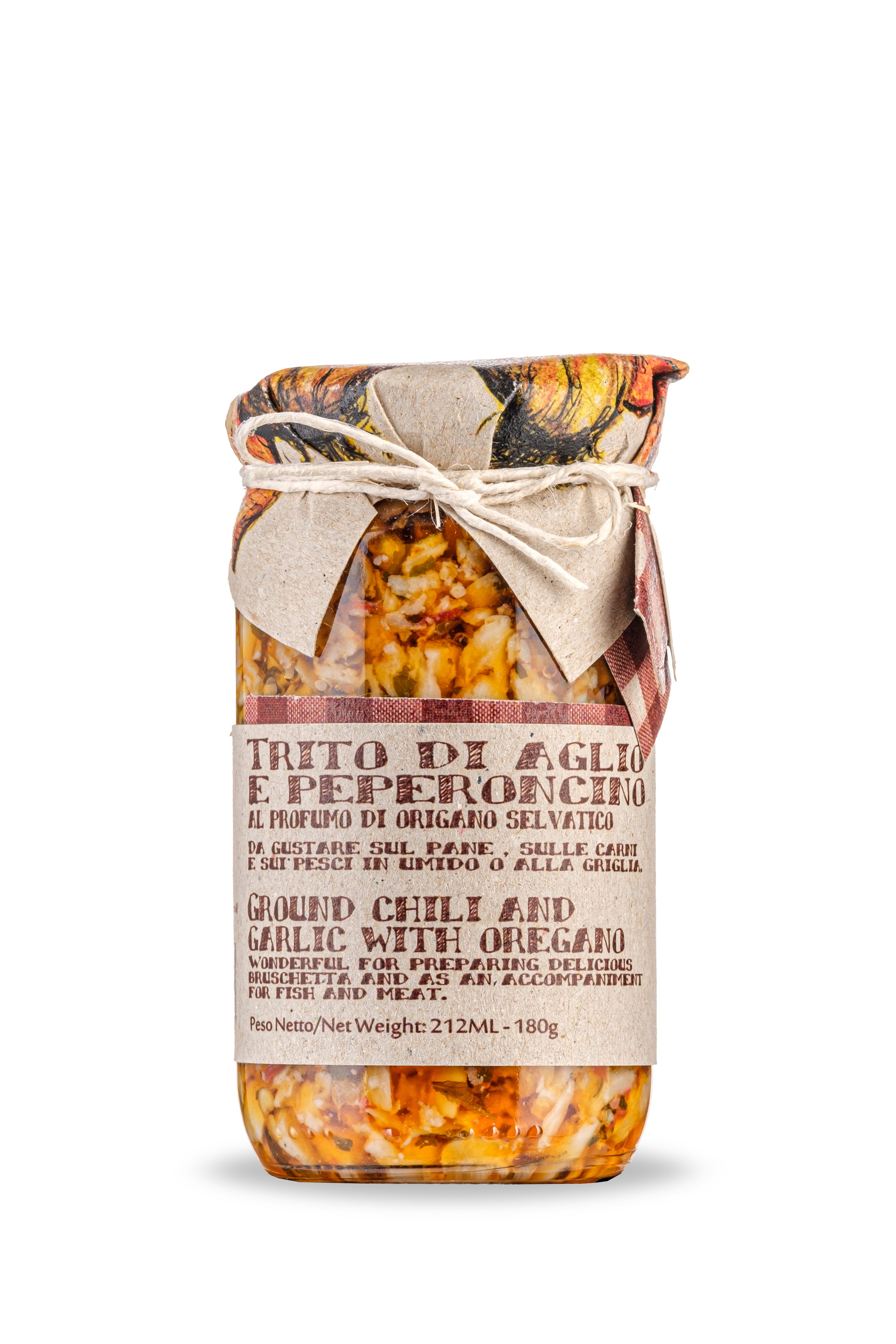 ARTIGIANI DEI SAPORI Pasta z posiekanego czosnku i peperoncino