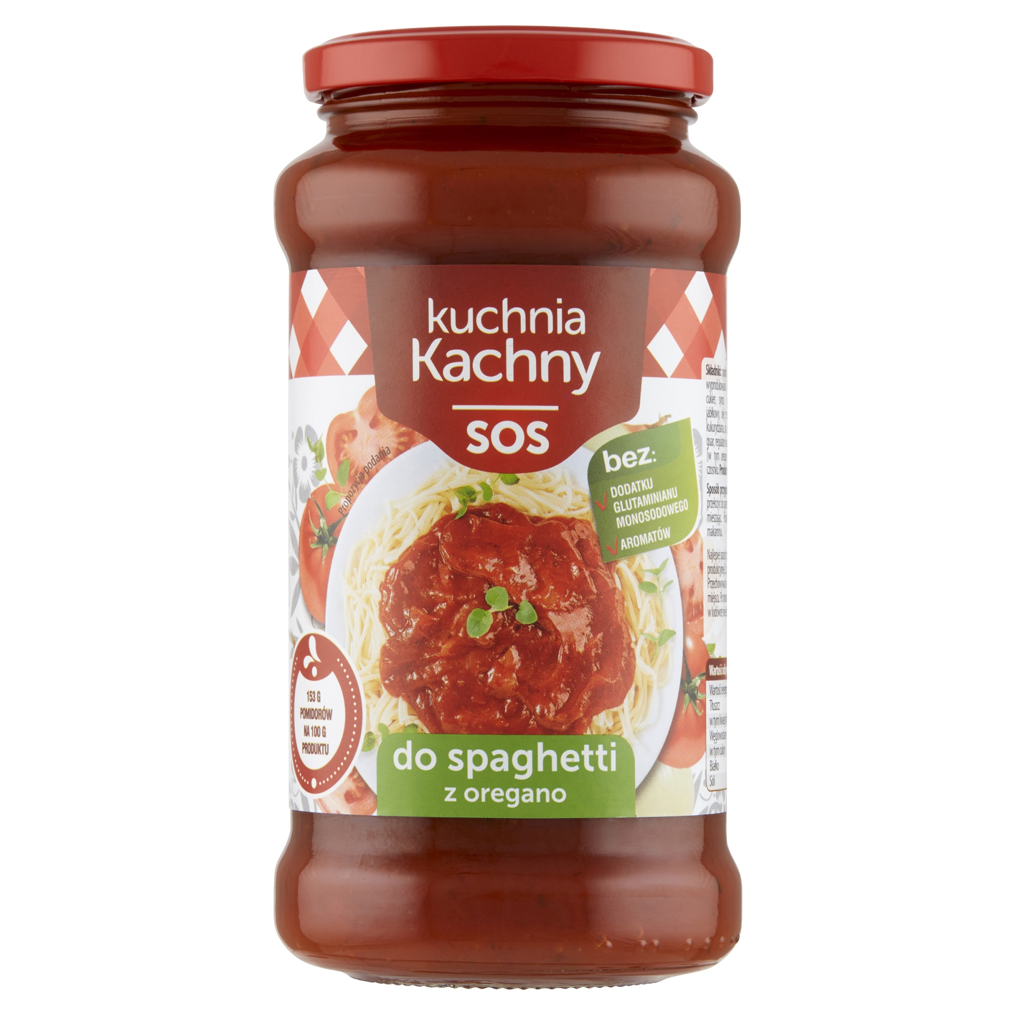 KUCHNIA KACHNY Sos do spaghetti z oregano
