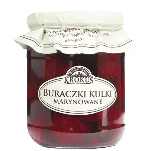 KROKUS Buraczki kulki marynowane