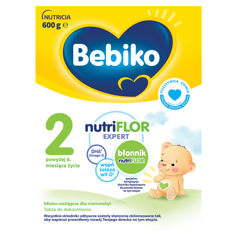 BEBIKO 2 Mleko następne dla niemowląt powyżej 6. miesiąca życia
