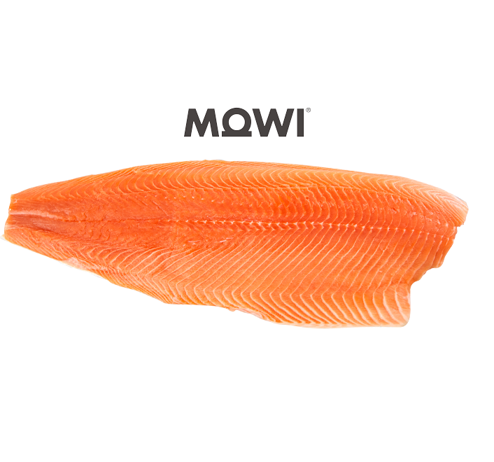 MOWI Łosoś świeży filet ze skórą (1200g - 1800g)