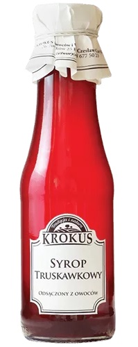 KROKUS Syrop truskawkowy