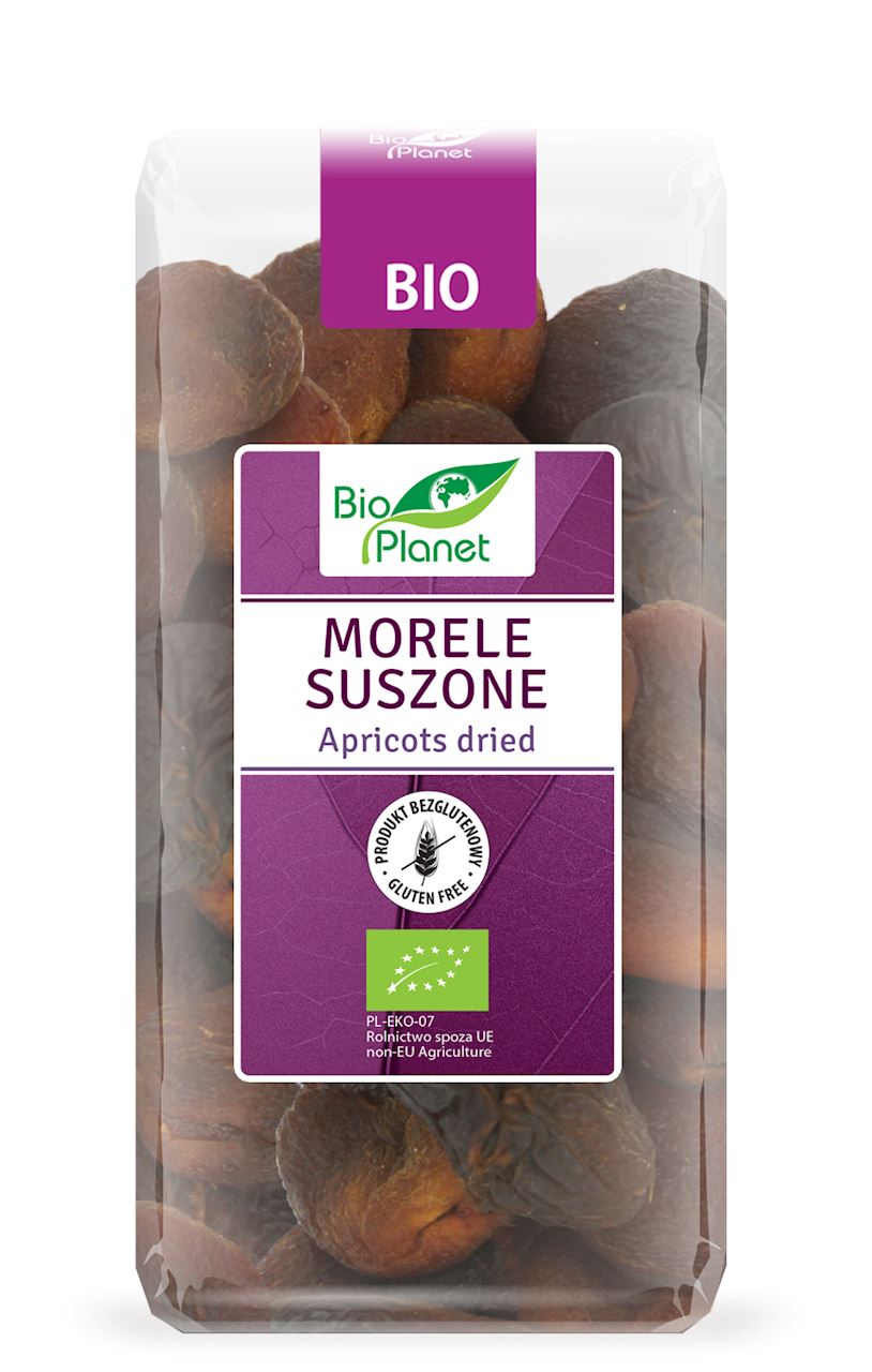 BIO PLANET Morele suszone bezglutenowe BIO