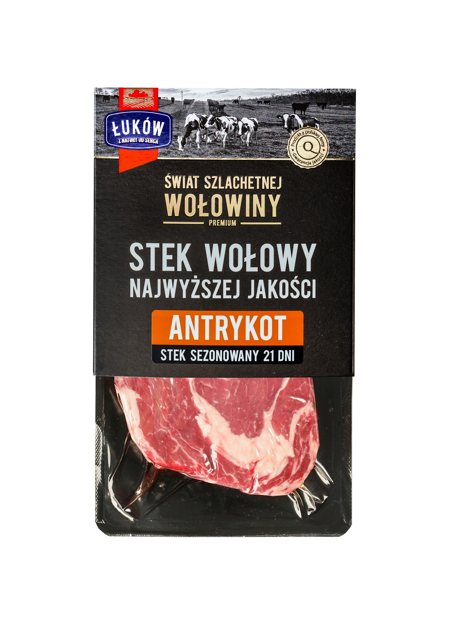 ŁUKÓW Stek z antrykotu sezonowany (200g-300g)