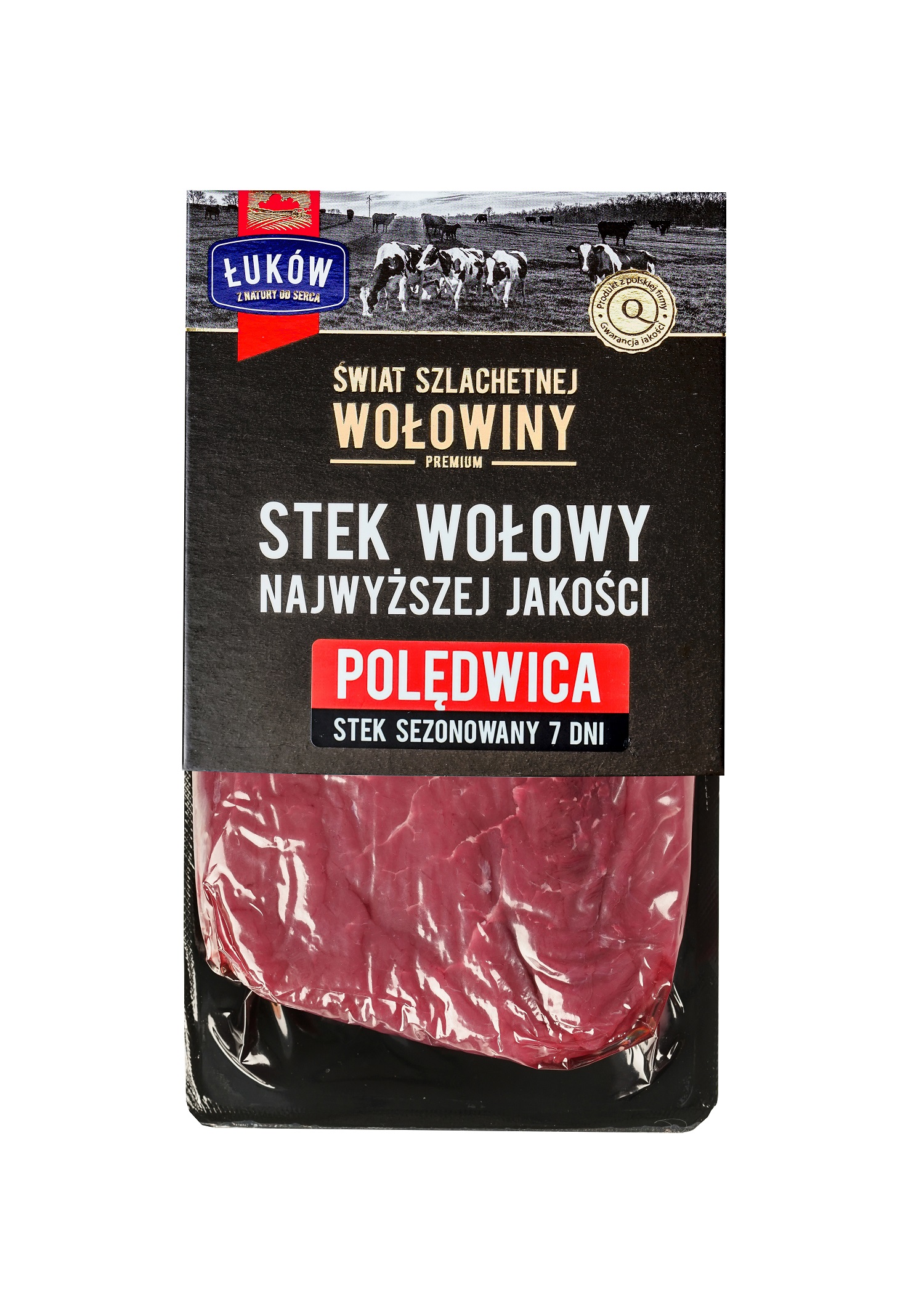 ŁUKÓW Stek z polędwicy wołowej sezonowany (272g-408g)