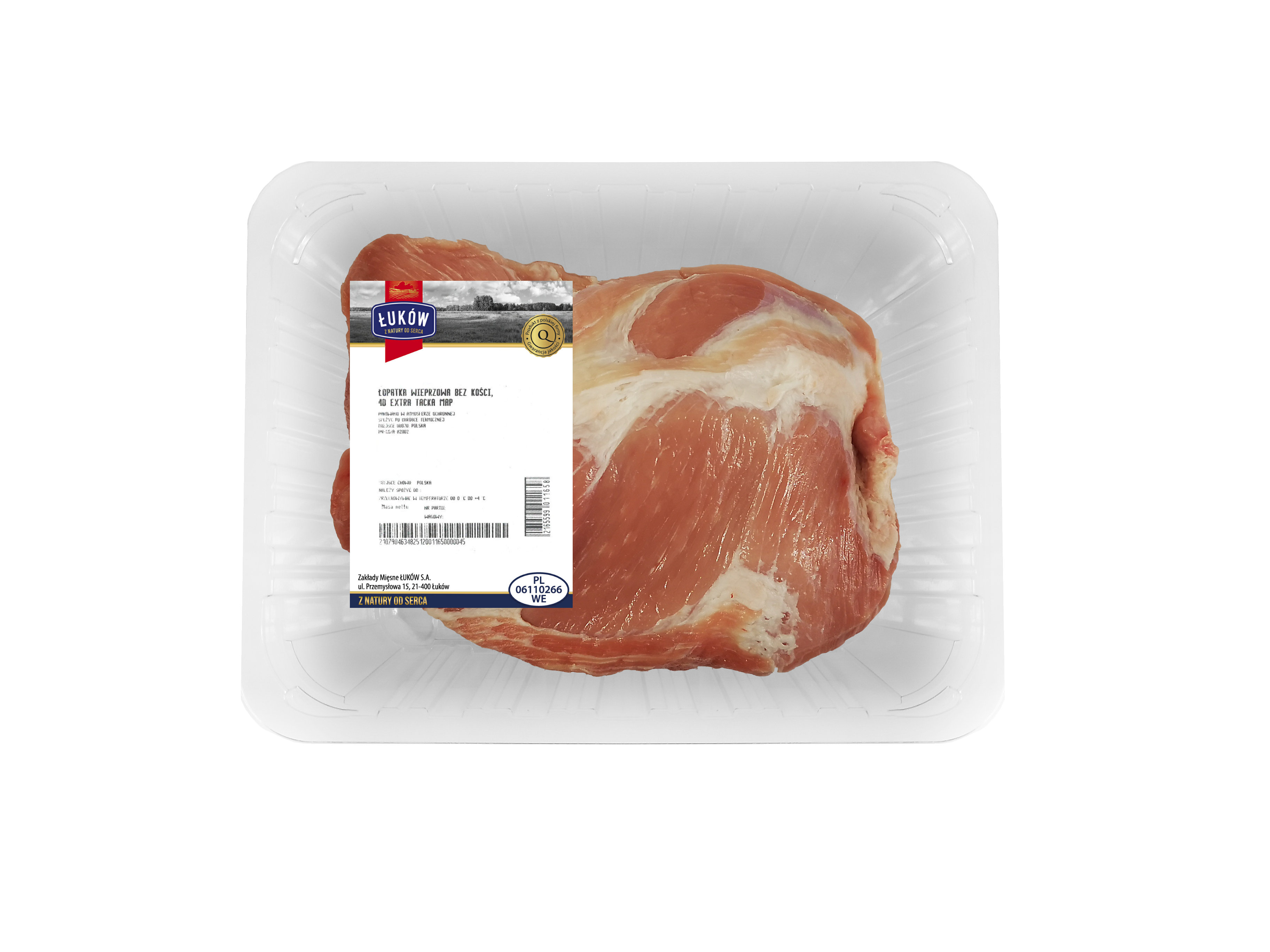 ŁUKÓW Łopatka wieprzowa bez kości (800g-1200g)