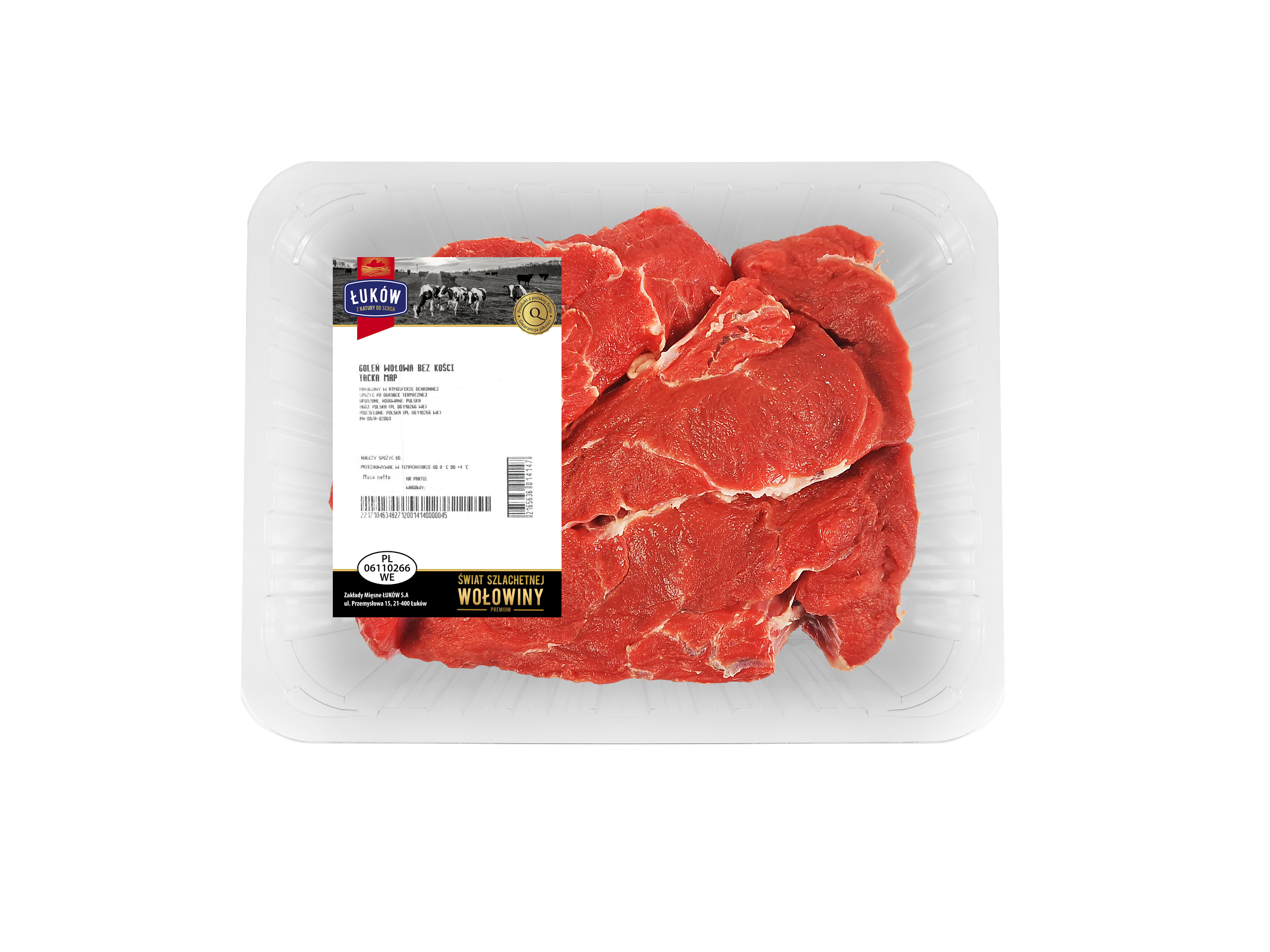 ŁUKÓW Goleń wołowa bez kości (640g-960g)