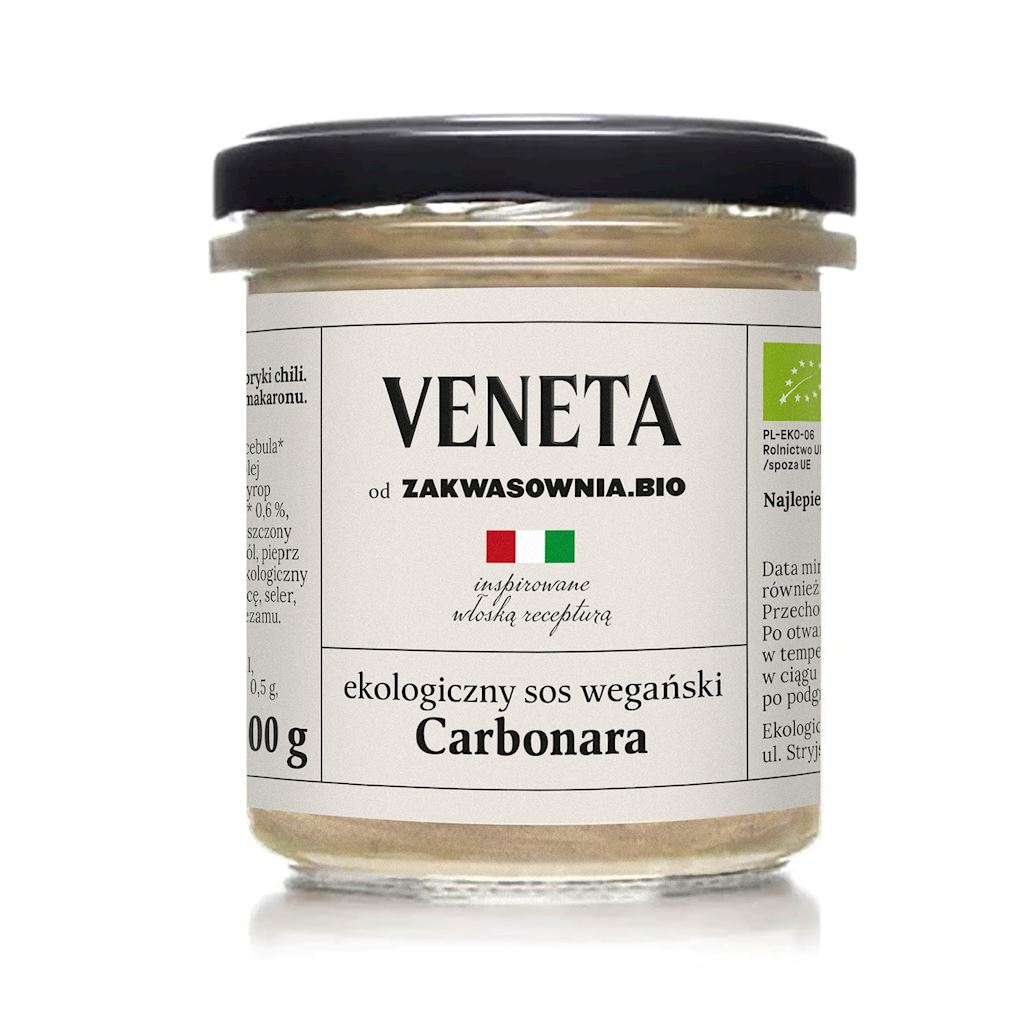 ZAKWASOWNIA Veneta Carbonara - sos wegański BIO