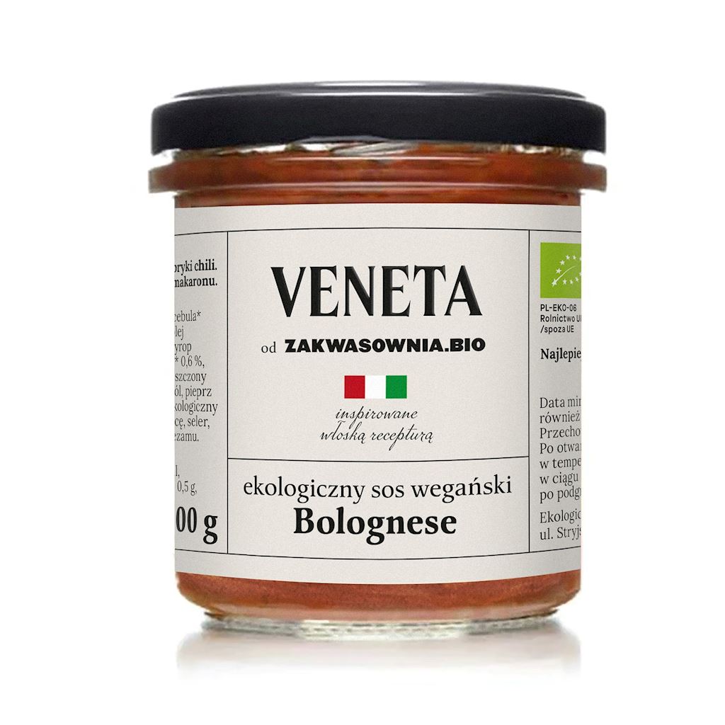 ZAKWASOWNIA Veneta Bolognese - sos wegański BIO