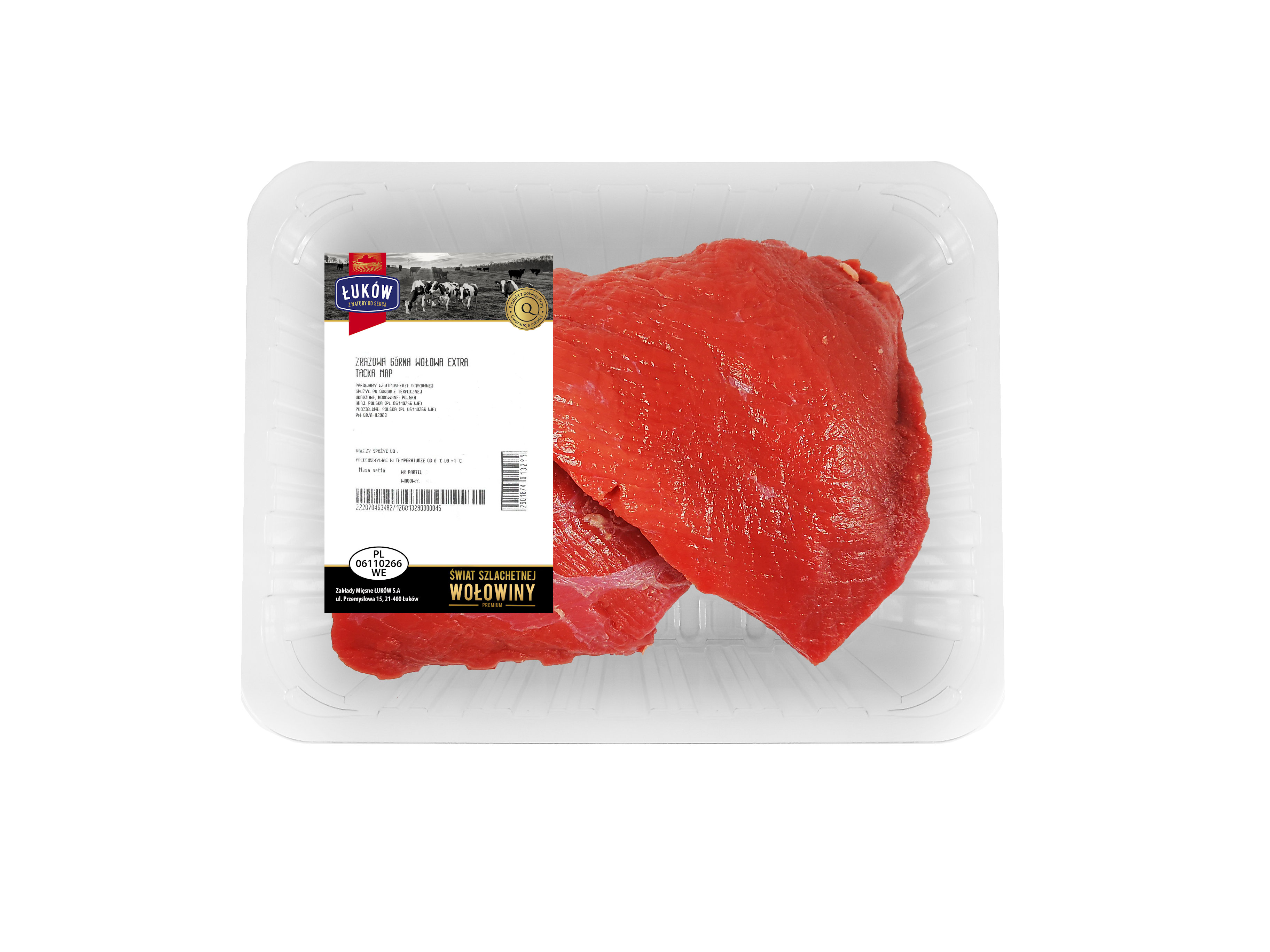 ŁUKÓW Górna zrazowa wołowa (960g-1440g)