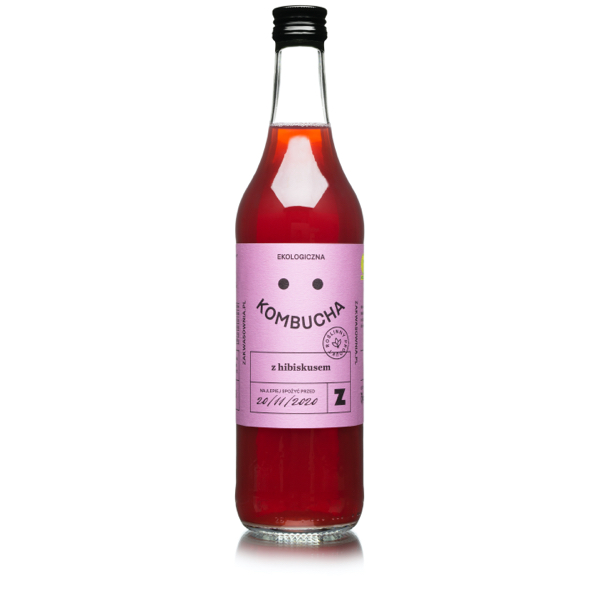 ZAKWASOWNIA Ekologiczna kombucha hibiskus