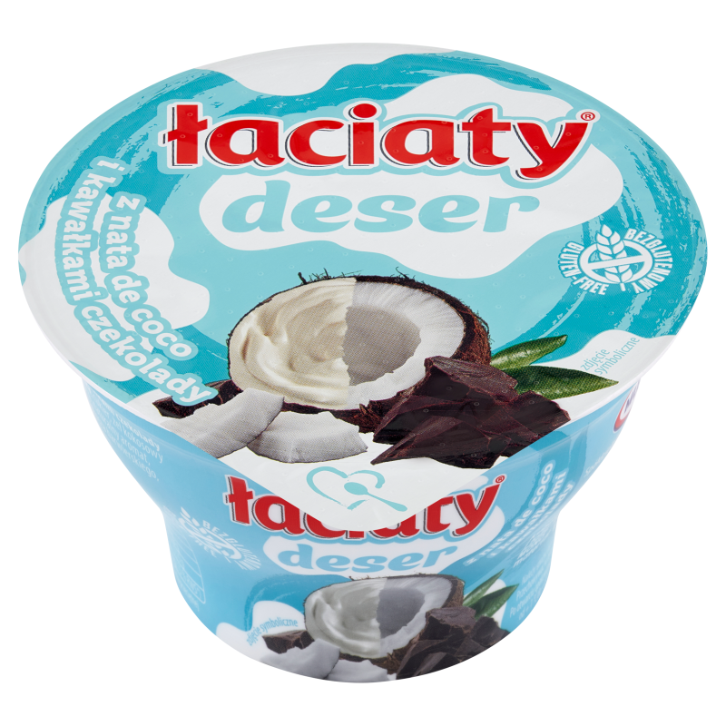 MLEKPOL Deser z nata de coco i kawałkami czekolady frisco.pl