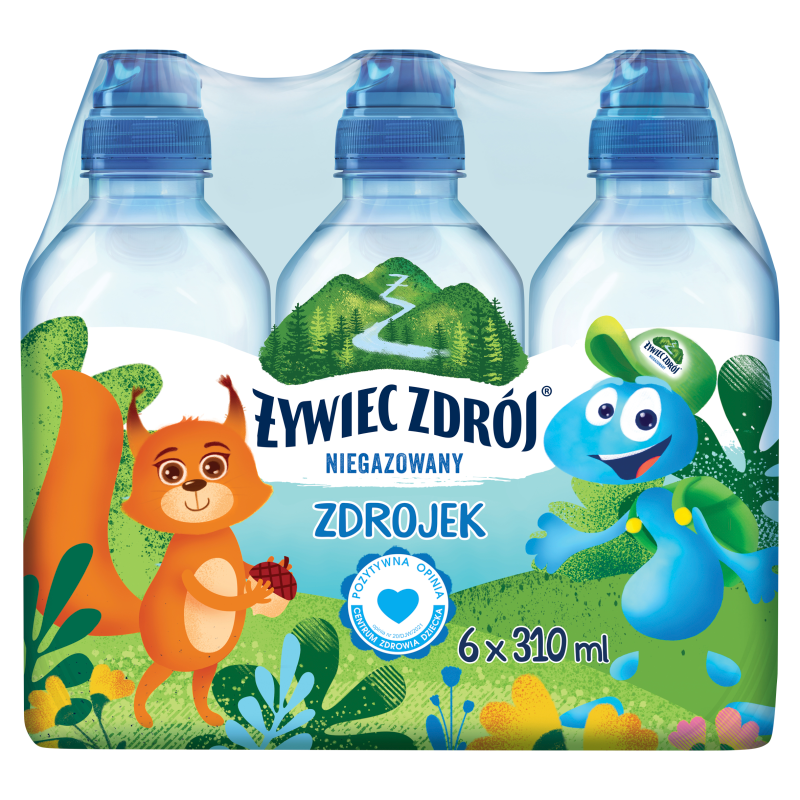 ŻYWIEC ZDRÓJ Niegazowany Woda źródlana