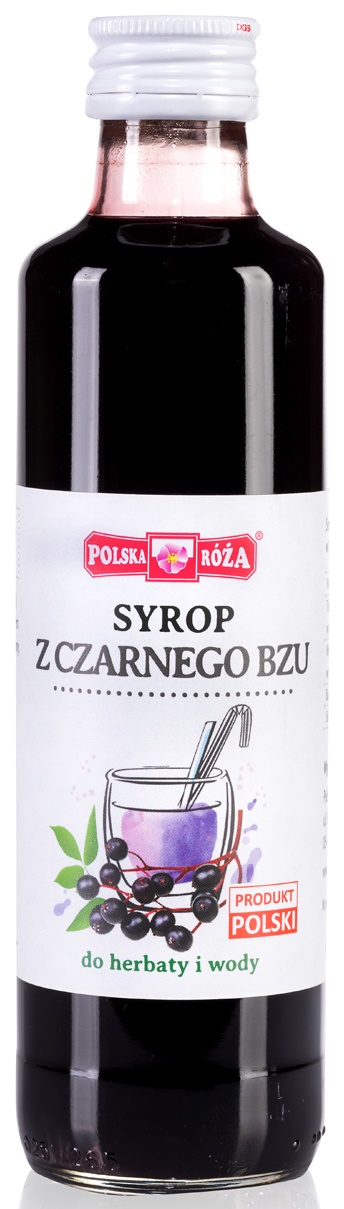 POLSKA RÓŻA Syrop z czarnego bzu