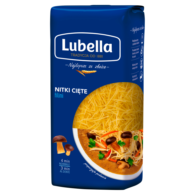 LUBELLA Makaron nitki cięte (filini) frisco.pl
