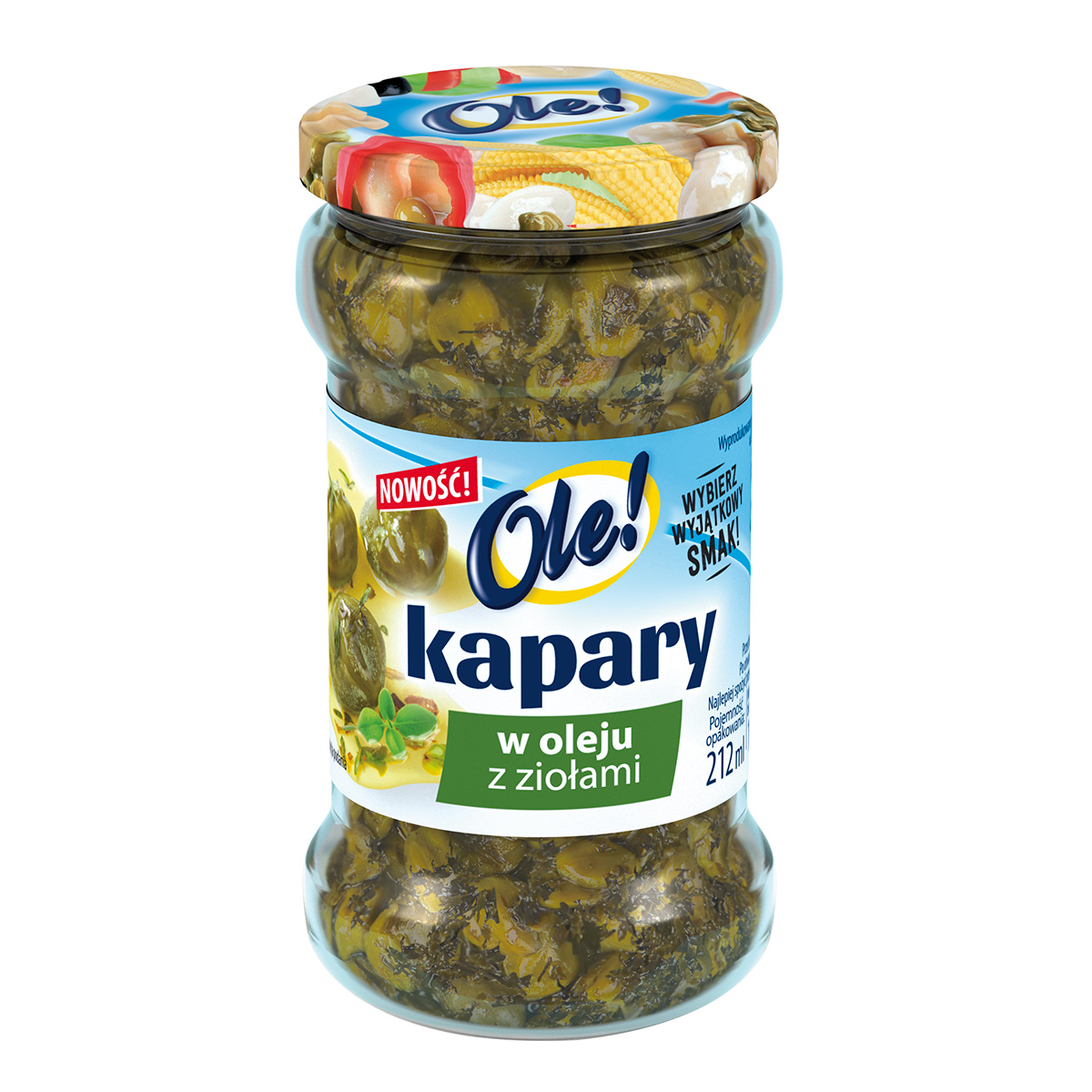 OLE! Kapary w oleju z ziołami