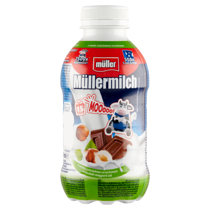 Müllermilch Napój mleczny o smaku czekoladowo-orzechowym frisco.pl