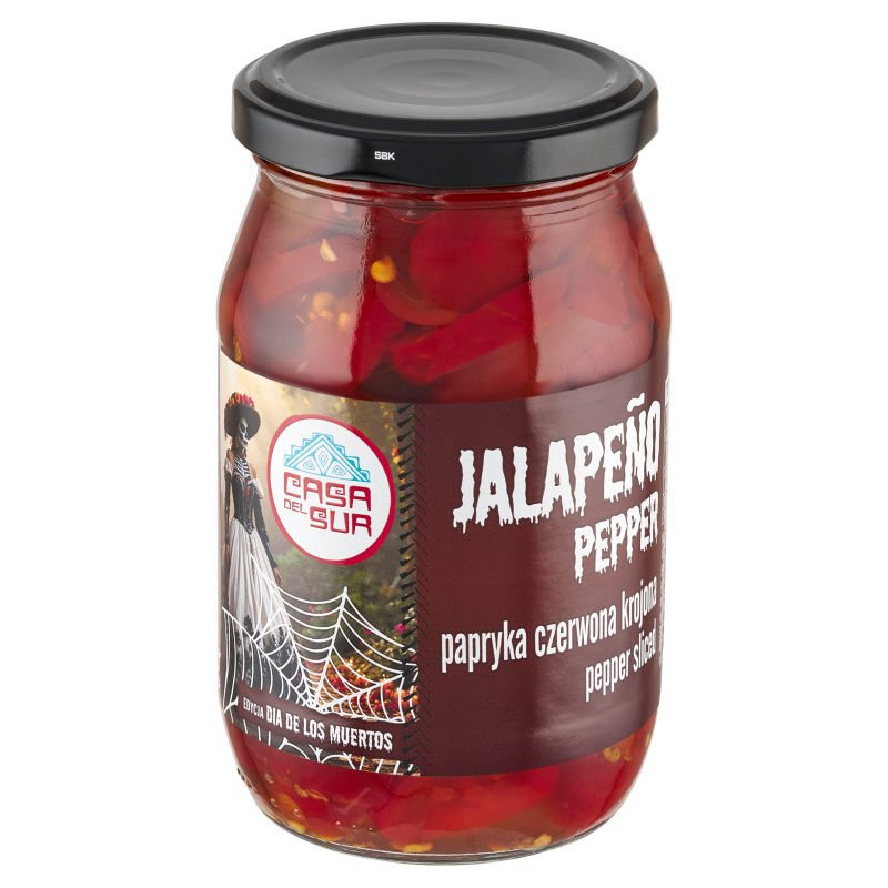 CASA DE MEXICO Papryka czerwona Jalapeno krojona