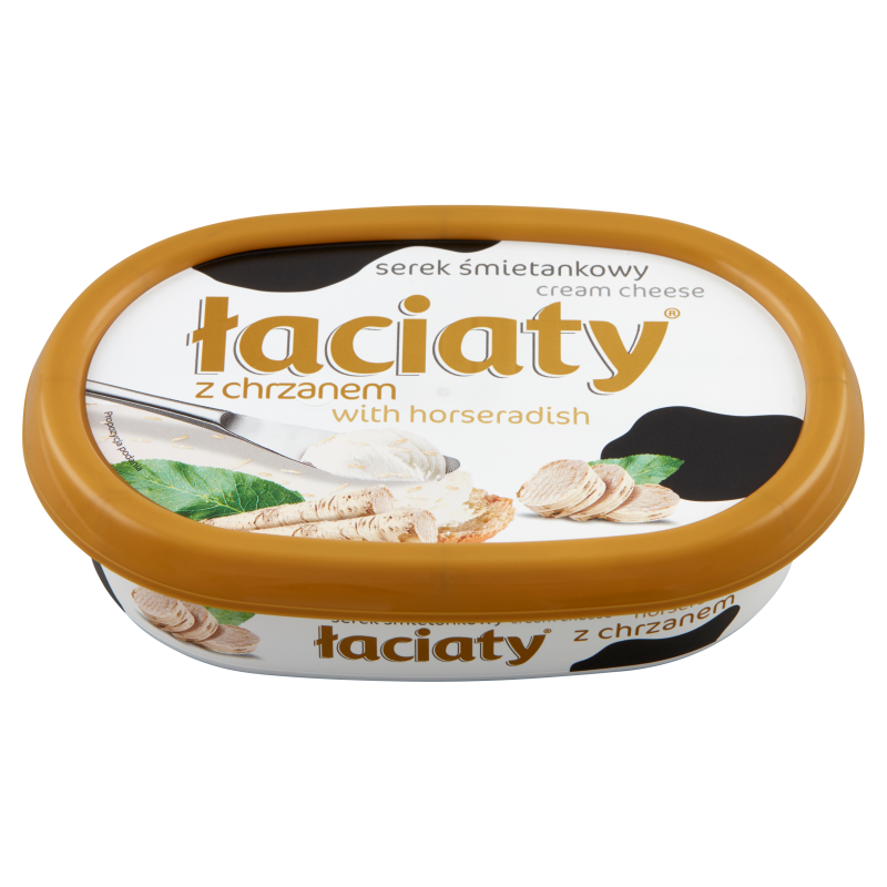ŁACIATY Serek śmietankowy Łaciaty z chrzanem frisco.pl