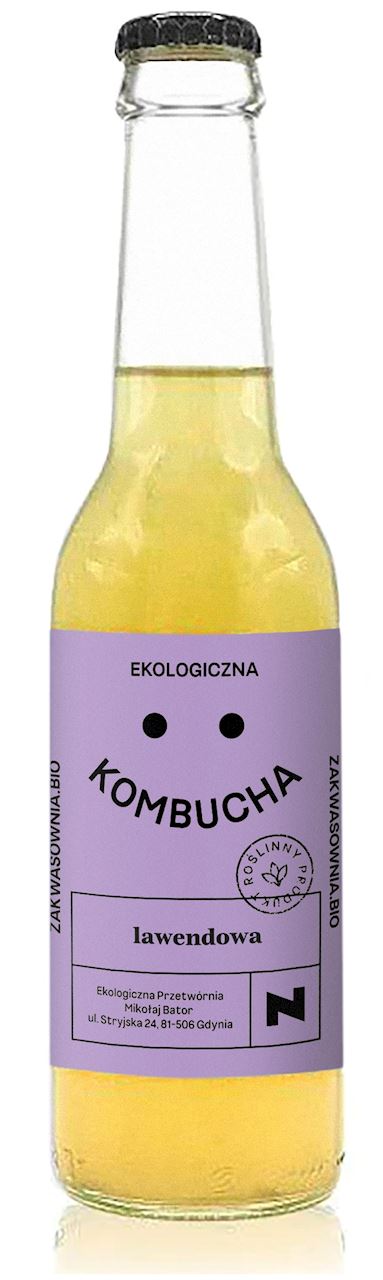 ZAKWASOWNIA Ekologiczna kombucha grejpfrut - kwiat czarnego bzu