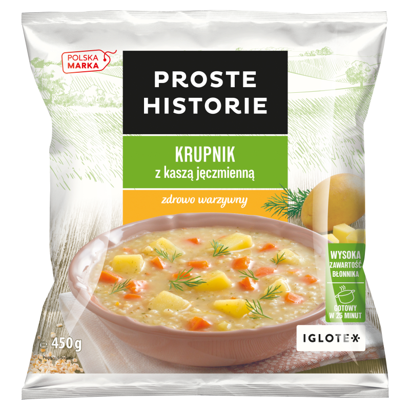PROSTE HISTORIE Zupa krupnik polski z kaszą jęczmienną frisco.pl