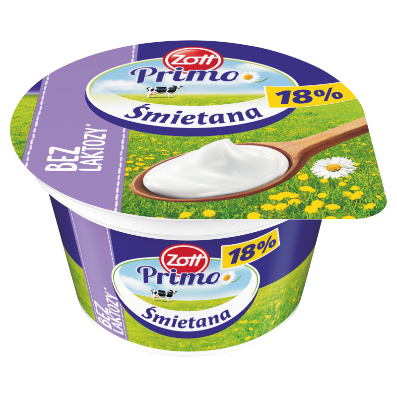 ZOTT Primo Śmietana 18% bez laktozy frisco.pl