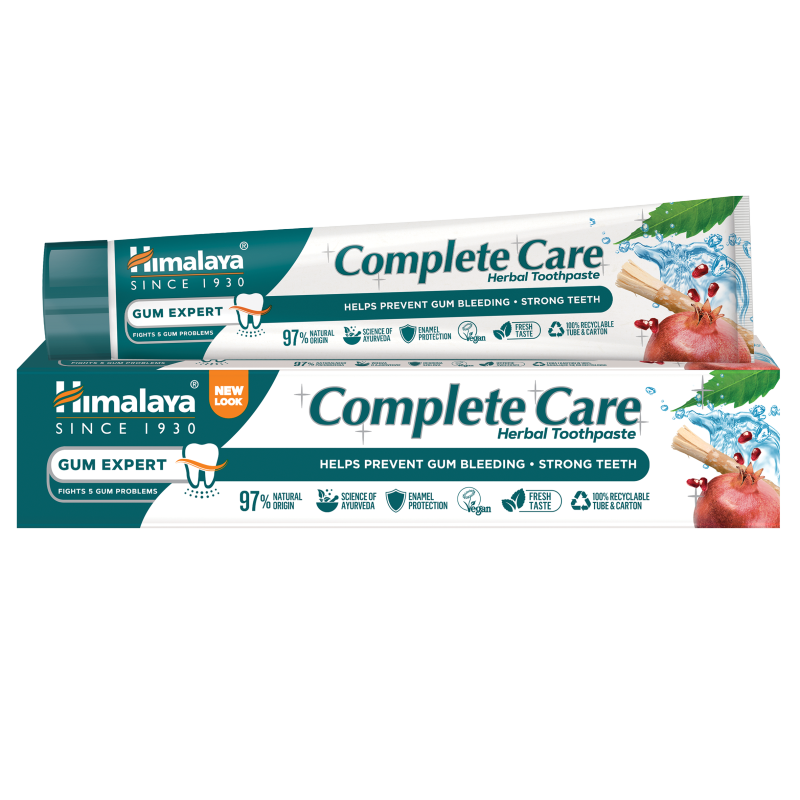 HIMALAYA Ziołowa pasta na wrażliwe i krwawiące dziąsła oraz świeży oddech Complete Care frisco.pl