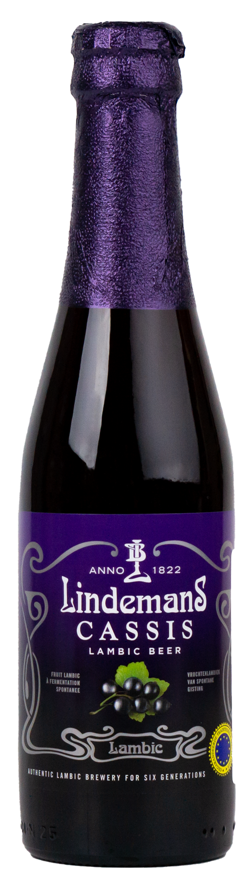 LINDEMANS Cassis Piwo (butelka bezzwrotna)
